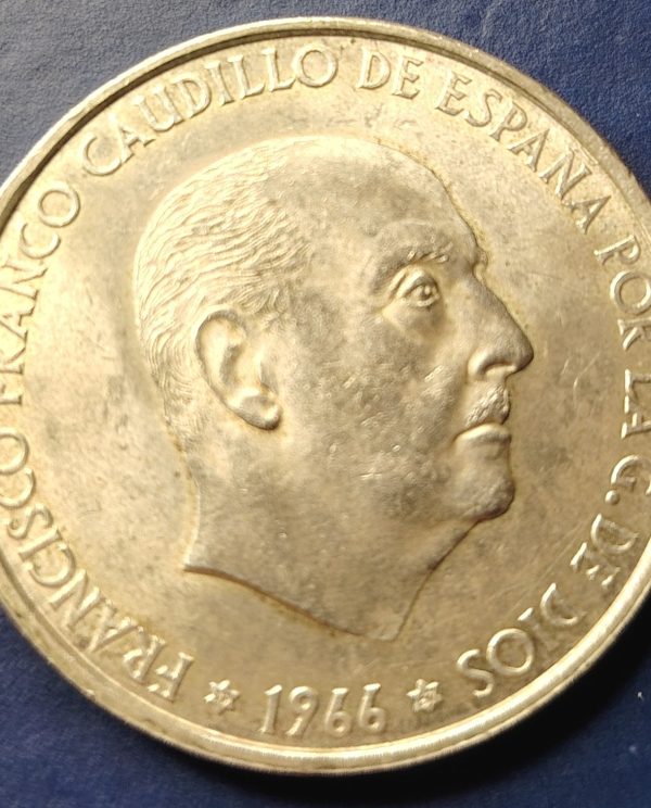 100 Pesetas 1966 (67) Prata