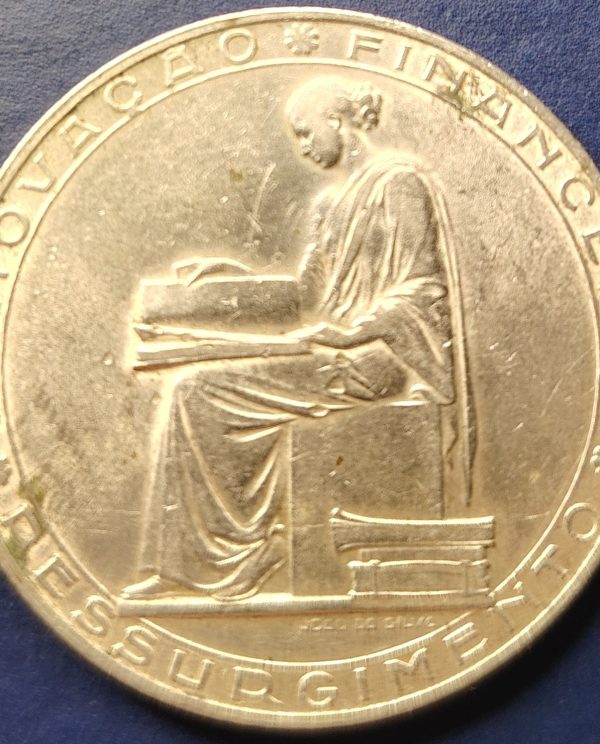 20 Escudos Ressurgimento 1953 (2) Prata