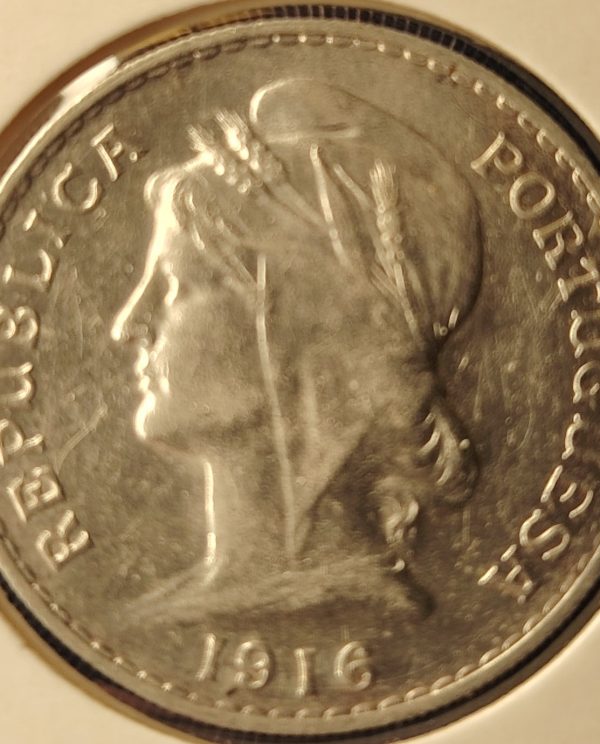 50 Centavos 1916 Prata