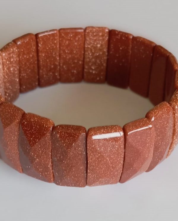 Pulseira em Pedra Natural Brilhante